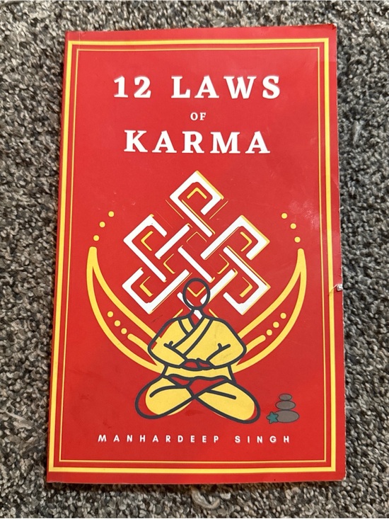 Unbranded Other - 12 Laws of Karma by Manhardeep Singh Paperback 2024 Used Good